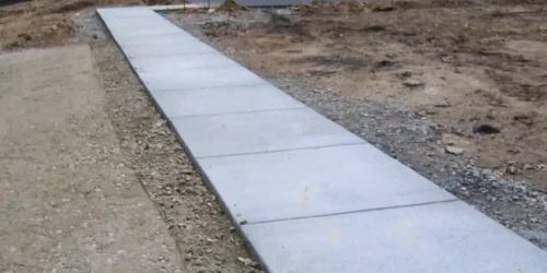 Concrete Patio, Zeroscape, Landscaping, 3D Design, Outdoor Living, Paver Patio, Walkway