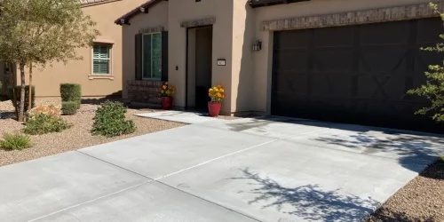 Concrete Driveway, Landscaping, 3D Design, Outdoor Living, Paver Patio, Walkway